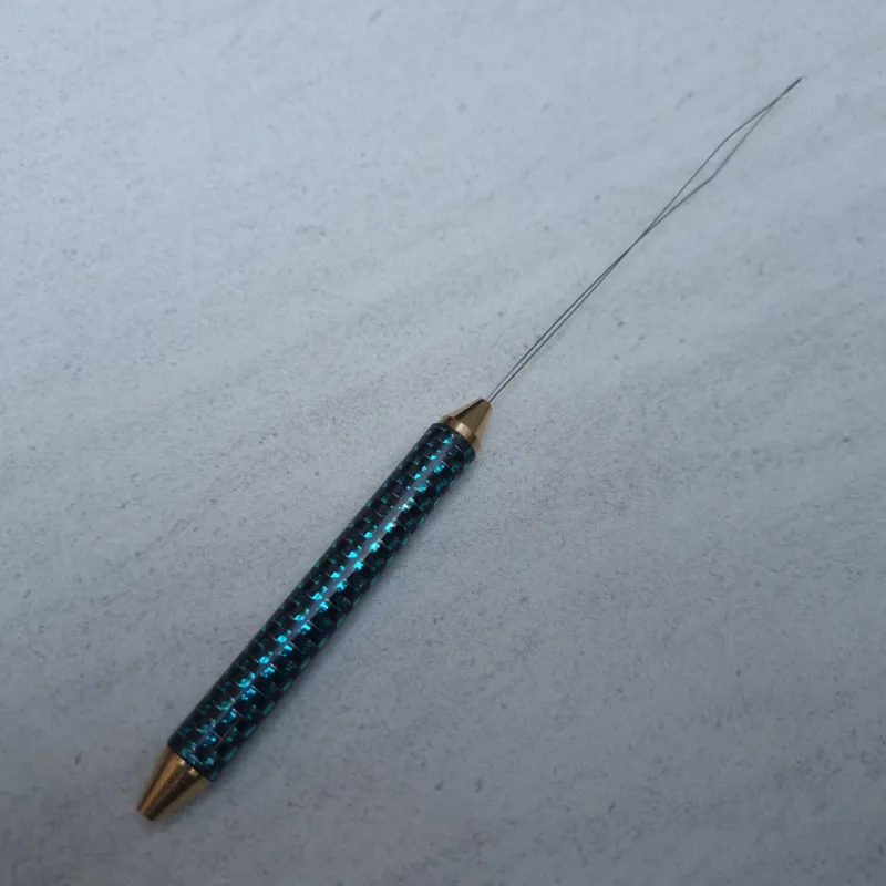 Dr.Slick JUMBO Carbon Fiber Handle Bobbin Threader with Half Hitch Tool-1